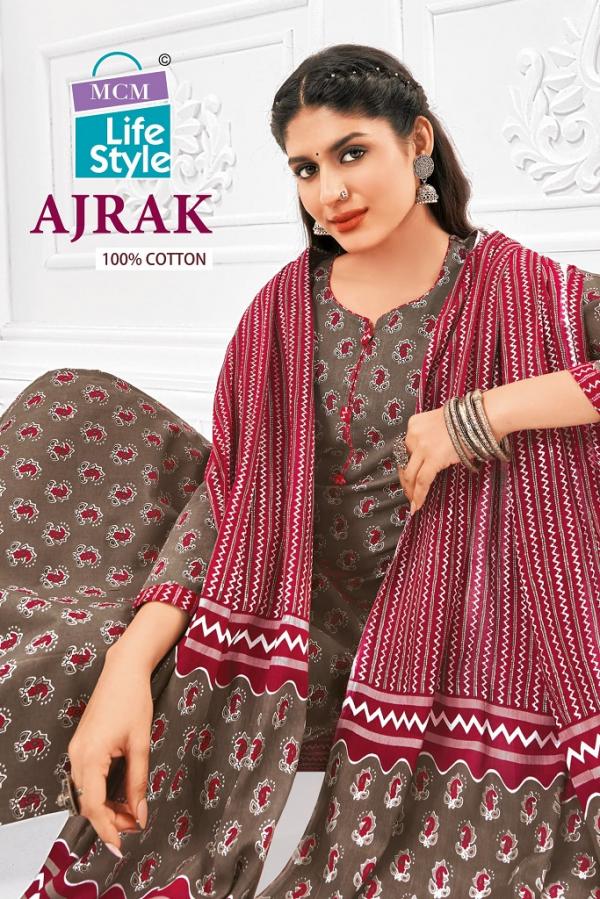 Mcm Ajrak – Dress Material